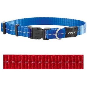 Rogz for dogs Nitelife halsband rood