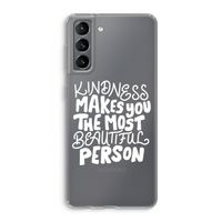 The prettiest: Samsung Galaxy S21 Transparant Hoesje