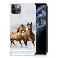 Apple iPhone 11 Pro Max TPU Hoesje Paarden