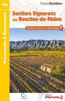 Wandelgids P134 Les sentiers vignerons des Bouches-du-Rhône | FFRP