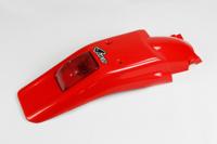 UFO PLAST Rear mudguard ufo honda red