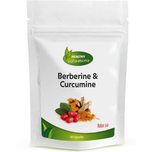 Berberine & Curcumine | 60 capsules | Vitaminesperpost.nl
