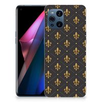 OPPO Find X3 | X3 Pro TPU bumper Franse Lelie - thumbnail