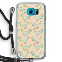 Dinos: Samsung Galaxy S6 Transparant Hoesje met koord