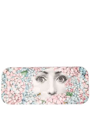 Fornasetti plateau décoratif Ortensia - Blanc