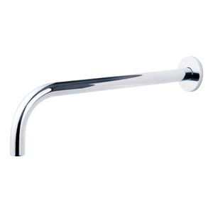 Wiesbaden Slim Line inbouw uitloop 30 cm messing chroom