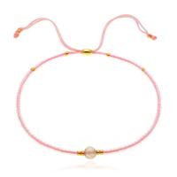 Deja Armband Miyuki Glas kralen - Pink