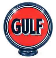Gulf Vintage 1960's Logo Benzinepomp Bol - PVC lenzen- Officieel Gelicentieerd