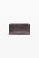 Grote metallic portemonnee - MATERIAL FINISHES - U