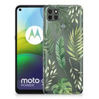 Motorola Moto G9 Power TPU Case Leaves - thumbnail