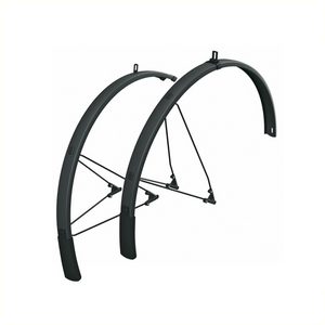 SKS spatbordset bluemels style 28" 46mm zwart