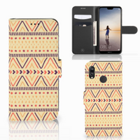 Huawei P20 Lite Telefoon Hoesje Aztec Yellow