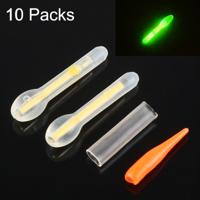 10 packs Bulb Shape lichtgevende Float nacht vissen lichte stok zichtbaarheid: 30m grootte: 3.0 x 25mm