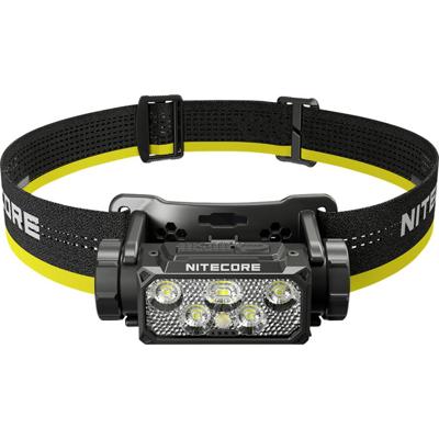 NiteCore HC60 UHE Hoofdlamp werkt op Li-ion oplaadbare batterij of batterijgevoed LED 1600 lm 200 h 140 g