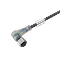 Weidmüller 1022930150 Sensor/actuator connector, geassembleerd M12 Aantal polen (sensoren): 5 Bus, haaks 1.50 m 1 stuk(s)