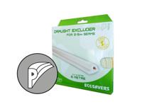 Ecosavers Tochtband P profiel 6m 2-5mm wit