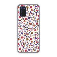 Planets Space: Samsung Galaxy A03s Transparant Hoesje