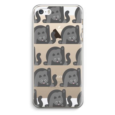 Cats: iPhone 5 / 5S / SE Transparant Hoesje