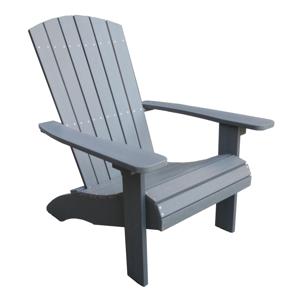 De Outsider Milan Loungestoel Adirondack Polywood Grijs