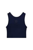 Like Flo zomer tanktop meisjes teens - navy blauw - embroiderie - Essie