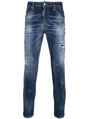 DSQUARED2 jean à coupe skinny - Bleu