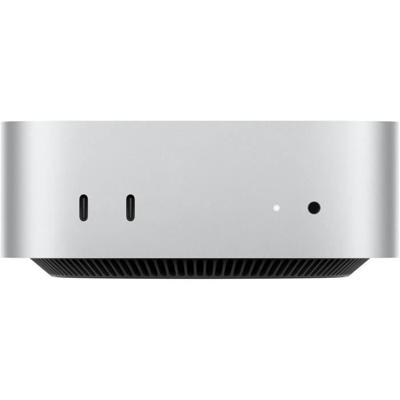 Apple - Mac mini (2024) Apple M4-chip - 16 GB RAM - 512 GB SSD-opslag - 10-core CPU 10-core GPU - Zilver