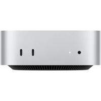 Apple - Mac mini (2024) Apple M4-chip - 16 GB RAM - 512 GB SSD-opslag - 10-core CPU 10-core GPU - Zilver