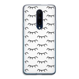 Wimpers: OnePlus 7 Pro Transparant Hoesje