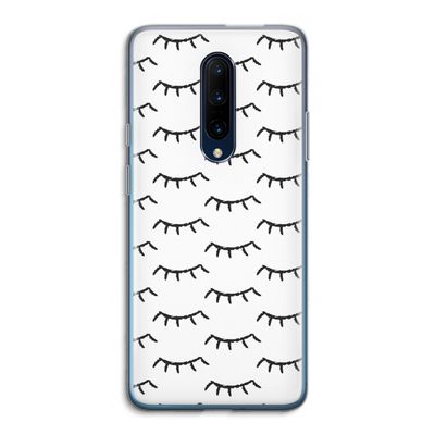 Wimpers: OnePlus 7 Pro Transparant Hoesje