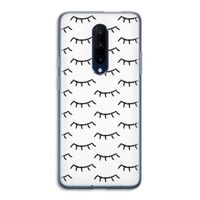 Wimpers: OnePlus 7 Pro Transparant Hoesje