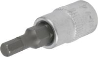 Condor Bits socket 1/4" 4mm inside hexagon
