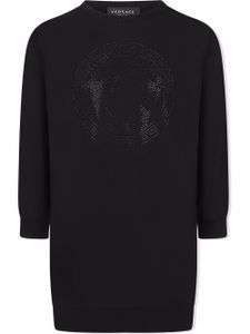 Versace Kids robe-pull Medusa Head - Noir