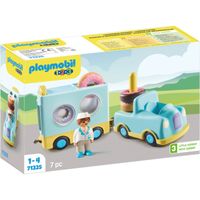 1.2.3 - Donuttruck Constructiespeelgoed