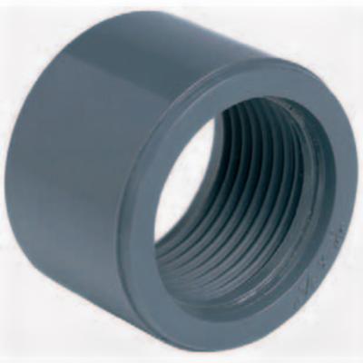 Europond Lijmring 63mm met 1½" Binnendraad - PVC Verbindingsring voor Waterdichte Vijverconstructie