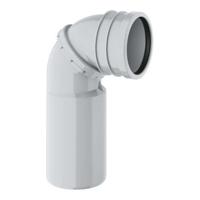 Toiletafvoerbuis - GROHE - 90° draaibaar - Rapid SL - Voor universele inbouwreservoirs of gemonteerde montageframes