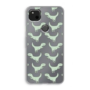 Dinos: Google Pixel 4a Transparant Hoesje