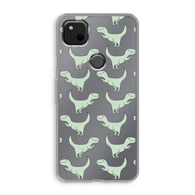 Dinos: Google Pixel 4a Transparant Hoesje