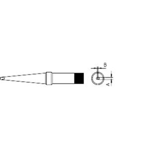 Weller 4PTK7-1 Soldeerpunt Langwerpige vorm Grootte soldeerpunt 1.2 mm Inhoud: 1 stuk(s)