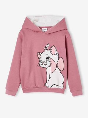 Marie sweater met capuchon van fleece rozen