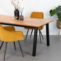 Sohome Eettafel Quincy Visgraat - Naturel