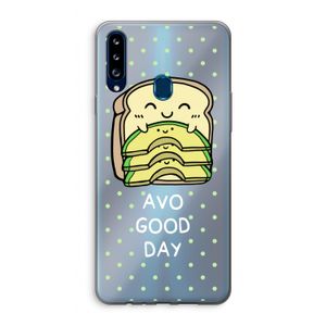 Avo Good Day: Samsung Galaxy A20s Transparant Hoesje