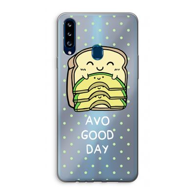Avo Good Day: Samsung Galaxy A20s Transparant Hoesje