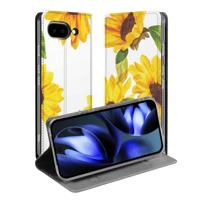 Google Pixel 9a | Book Case | Zonnebloemen