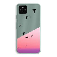 Fly away: Google Pixel 5a 5G Transparant Hoesje