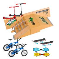 Allerion Fingerboard Starter Pakket - Mini Vinger Skateboard en BMX -