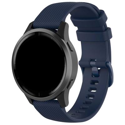 Samsung Galaxy Watch 6 Classic Gesp Siliconen Band - Blauw Samsung Galaxy Watch 6 Classic Gesp Siliconen Band - Blauw