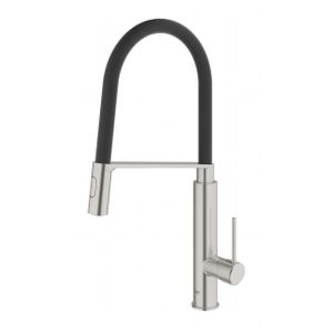 GROHE Concetto Keukenkraan - uittrekbare uitloop - 2 straalsoorten - met profesionele handdouche - supersteel geborsteld 31491DC0