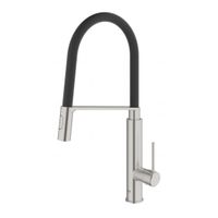 GROHE Concetto Keukenkraan - uittrekbare uitloop - 2 straalsoorten - met profesionele handdouche - supersteel geborsteld 31491DC0 - thumbnail