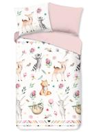 Good Morning Kinderdekbedovertrek "dieren" - Multi - (140x200/220 cm) - Katoen