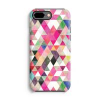 Gekleurde driehoekjes: iPhone 8 Plus Tough Case